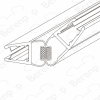 San4U Sealday SD055 magneetstrippenset 135 graden, 200cm, 6-8mm