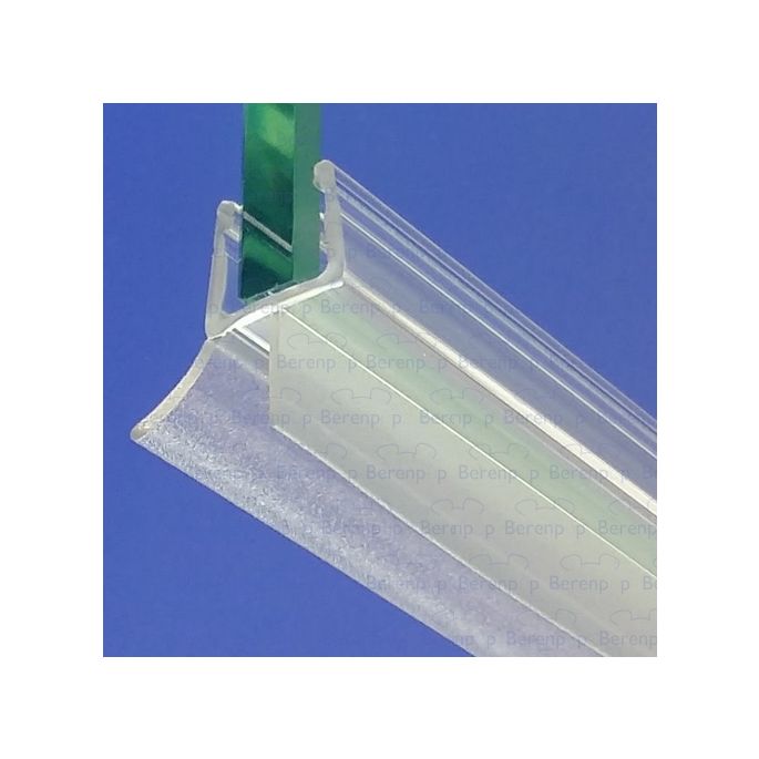 Exa-Lent Universal DS0220010 - G10023200 helder doucheprofiel 2 flapjes 200cm - 10mm