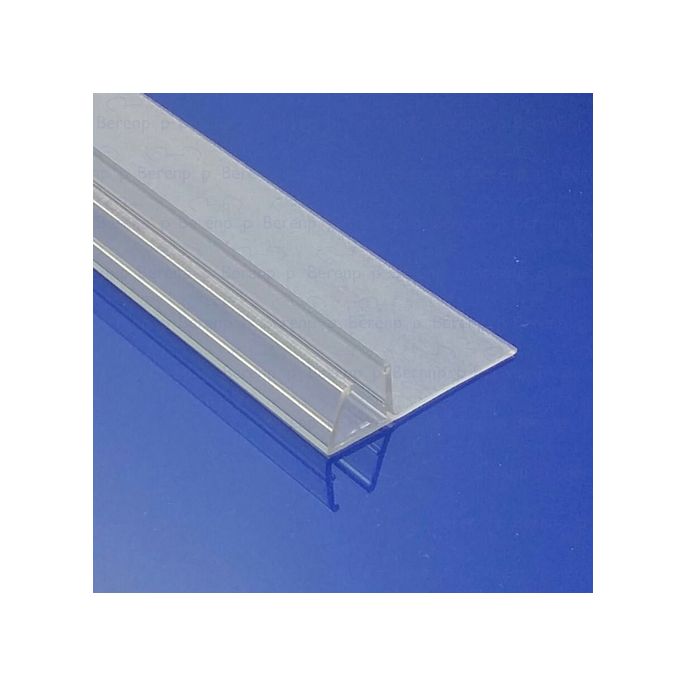 Exa-Lent Universal DS092008 - G08014200 helder doucheprofiel 1 flap horizontaal 200cm - 8mm