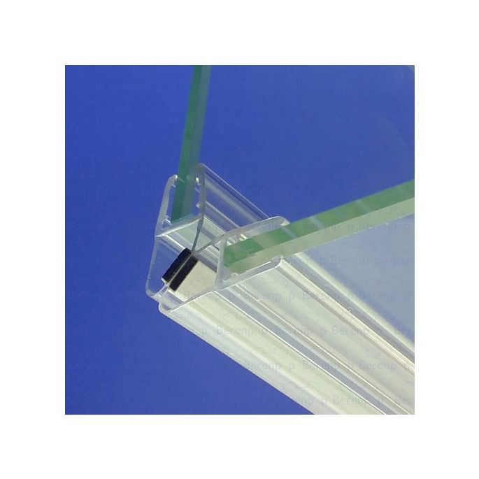 Exa-Lent Universal DS162008 - M08125200 helder doucheprofiel magneet 45 graden (set van 2 stuks) 200cm 8mm