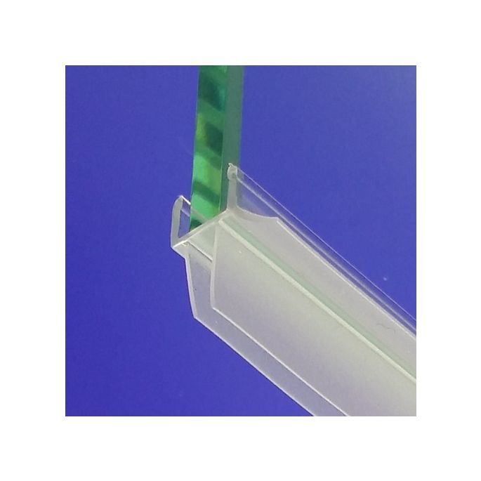 Exa-Lent Universal DS482008 helder doucheprofiel 3 flapjes 200cm - 8mm