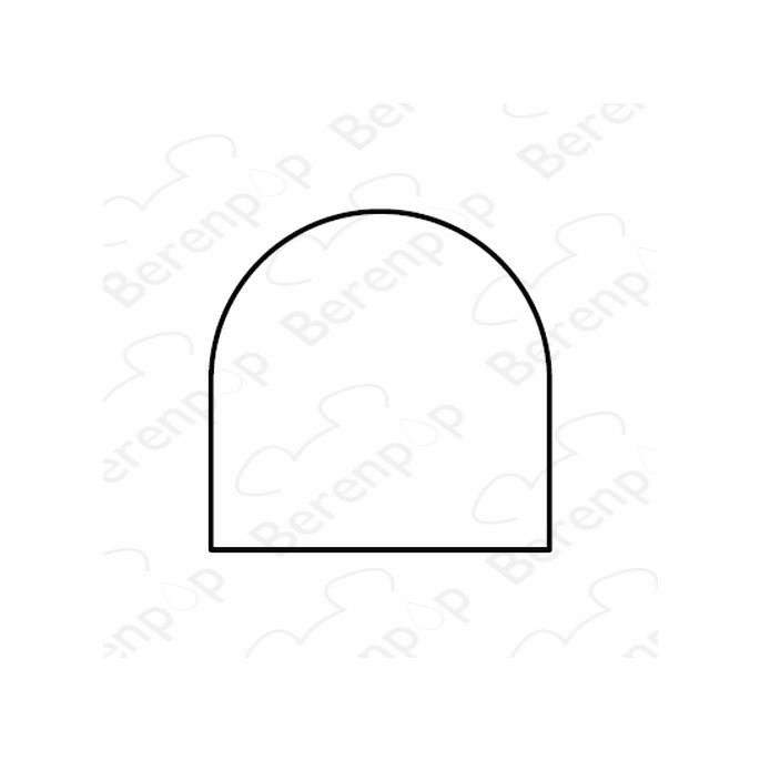 San4U Sealday SD070 dorpelprofiel 200cm, 10mm hoog, transparant