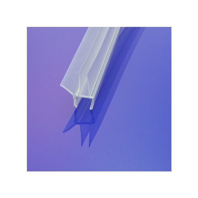 Exa-Lent Universal DS482008 helder doucheprofiel 3 flapjes 200cm - 8mm