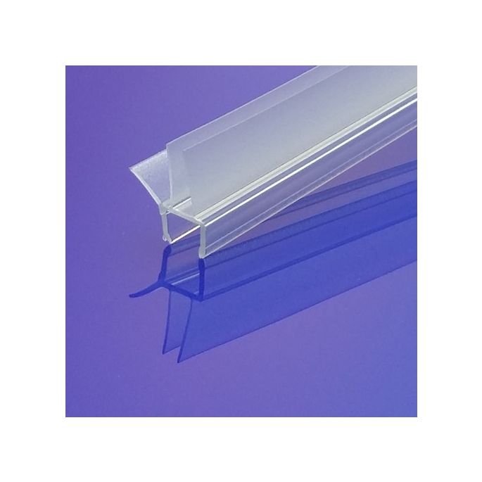 Exa-Lent Universal DS482008 helder doucheprofiel 3 flapjes 200cm - 8mm