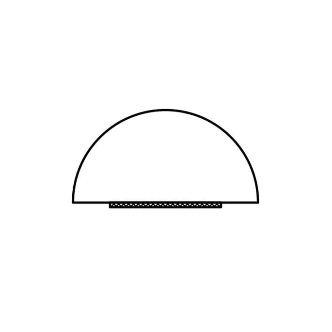 Exa-Lent Universal DS58100 dorpelprofiel 100cm, 10mm hoog, met plakstrip, transparant