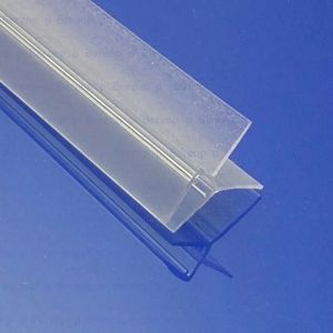 Exa-Lent Universal DS402004 helder doucheprofiel 2 flapjes 200cm - 4m