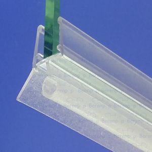 Exa-Lent Universal DS032006 - G06177200 helder doucheprofiel 1 flapje 1 rondje 200cm - 6mm