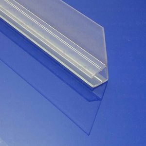 Exa-Lent Universal DS0920010 - G10014200 helder doucheprofiel 1 flap horizontaal 200cm - 10mm