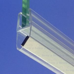 Exa-Lent Universal DS162006 - M06125200 helder doucheprofiel magneet 45 graden (set van 2 stuks) 200cm 6mm