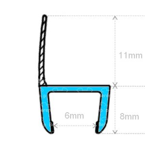 Exa-Lent Universal MON-6 Monstersetje - douchestrippen 5 en 6mm