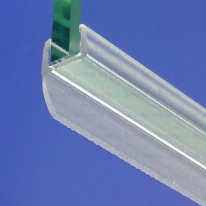 Exa-Lent Universal DS311008 - G08048100 helder doucheprofiel 1 flap (van 11mm) 100cm - 8mm